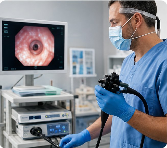 Sala de endoscopía